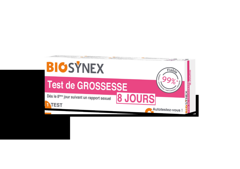 Biosynex test de grossesse 8 jours