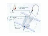 Disposet Urologie avec sonde de Foley et poche de jambe stérile