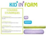 Coussins CYLINDRIQUES